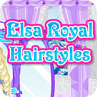 Frozen. Elsa Royal Hairstyles spil