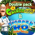 Gardenscapes & Fishdom H20 Double Pack spil