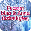 Frozen. Elsa and Anna Hairstyles spil