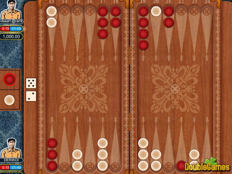Free Download Backgammon (short) Screenshot 1