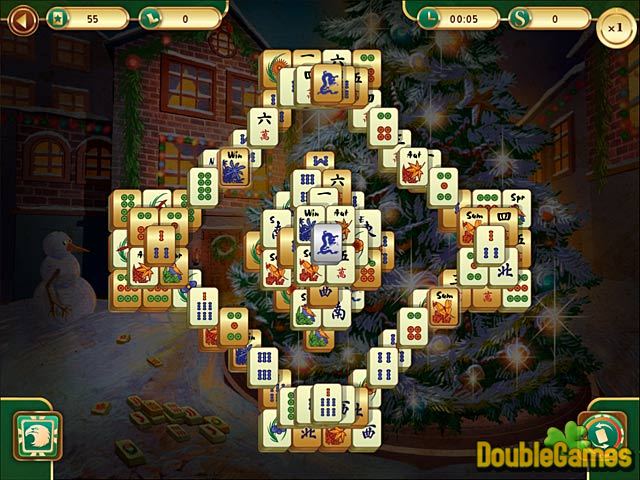 Free Download Christmas Mahjong Screenshot 3