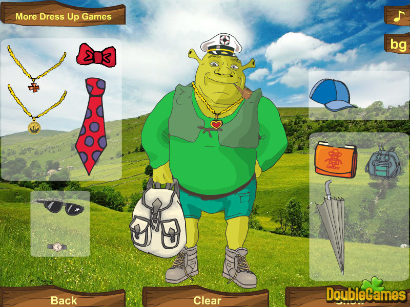 Free Download Dress Shrek 4 Party Screenshot 1