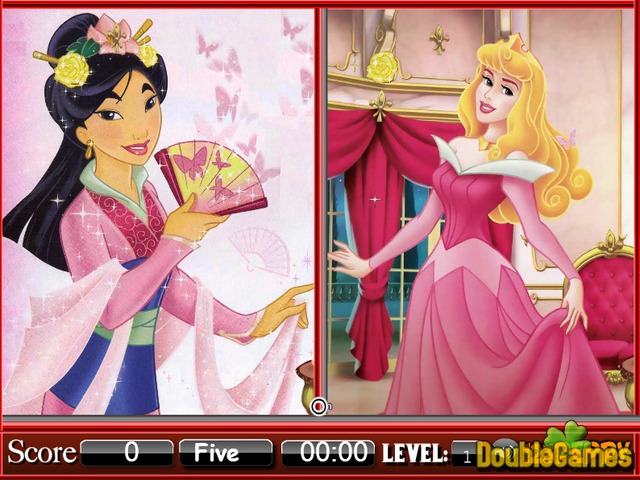 Free Download Mulan and Aurora. Similarities Screenshot 2