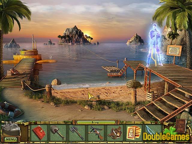 Free Download The Treasures of Mystery Island: Spøgelsesskibet Screenshot 2