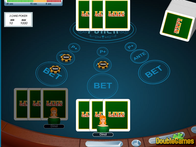 Free Download Three card Poker Screenshot 3